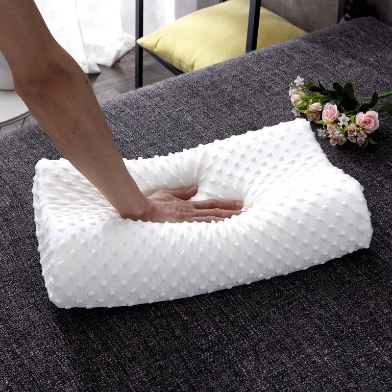 Memory Foam Orthopedic Pillow Neck Pain - Bellek Pamuk Yastık Uyku için Ayarlanabilir