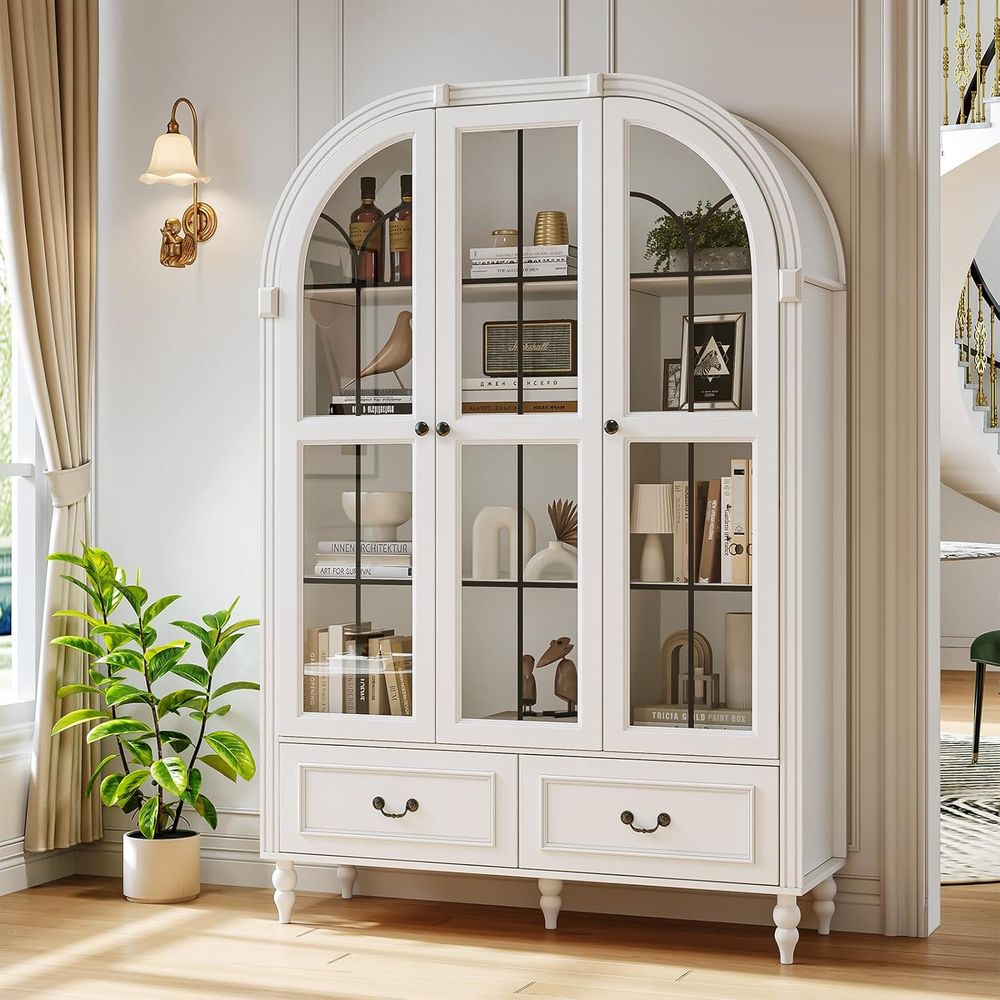 Kitchen - 70.8 inç Yüksekliğinde Kavisli Mutfak Kiler