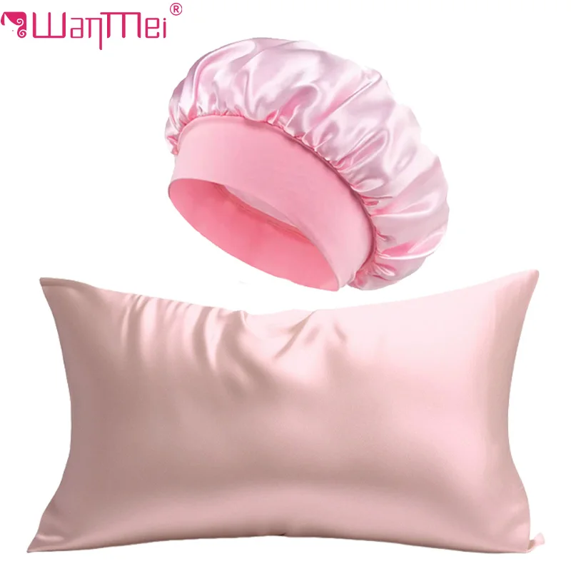 Satin Silk Pillowcase Hair Skin - 2 Adet İpek Yastık Kılıfı ve