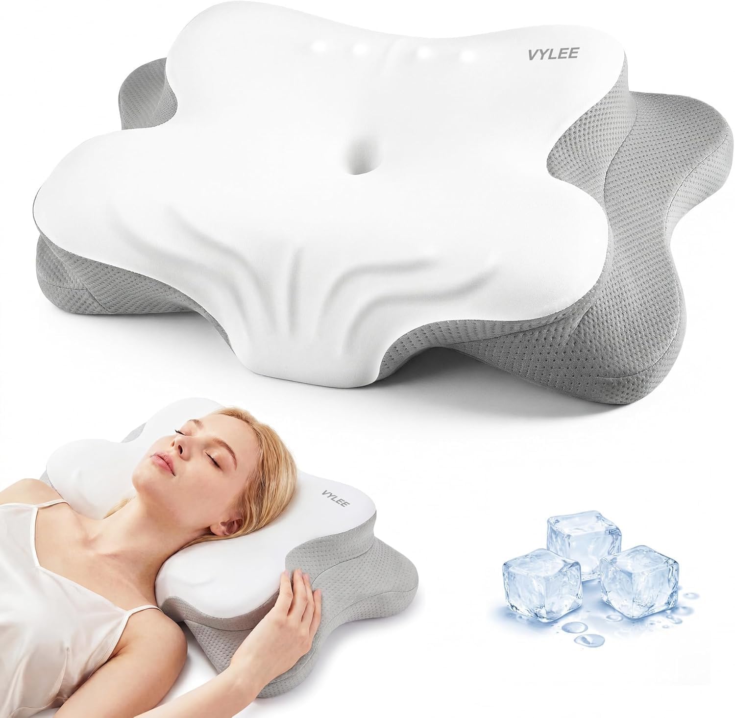 Memory Foam Orthopedic Pillow Neck Pain - Boyun Ağrılarını Gidermek İçin Servikal Boyun