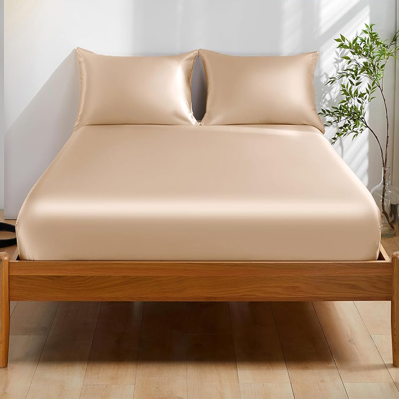 Fitted Bed Sheets Deep Pocket - %100 Dut İpeği Çarşaf 22 Momme