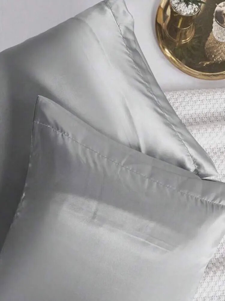 Satin Silk Pillowcase Hair Skin - Saç ve cilt için 1 adet
