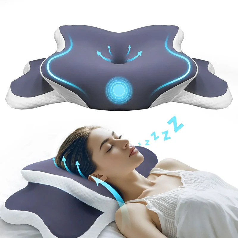 Memory Foam Orthopedic Pillow Neck Pain - Hafızalı Köpük Yastık Servikal Yastık Boyun