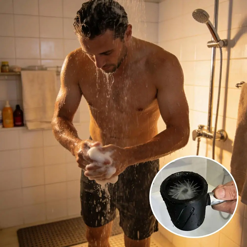 High Pressure Shower Head Handheld - Yüksek Basınçlı El Duş Başlığı, Erkekler