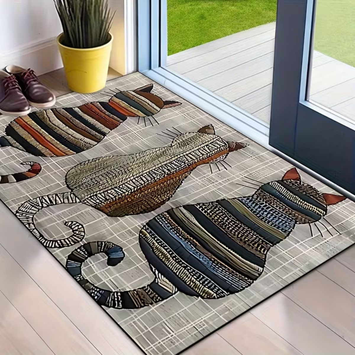 Quick Dry Diatomite Bath Mat - Kare Giriş Paspası Hızlı Kuruyan Diatomlu