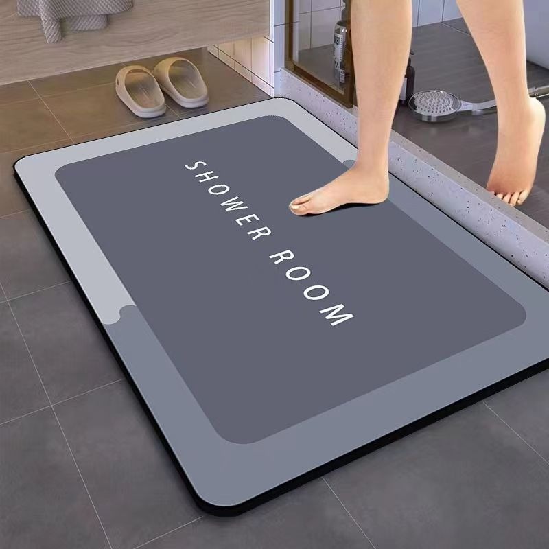 Quick Dry Diatomite Bath Mat - Diatomit Toprak Banyo Paspası Kaymaz Emici