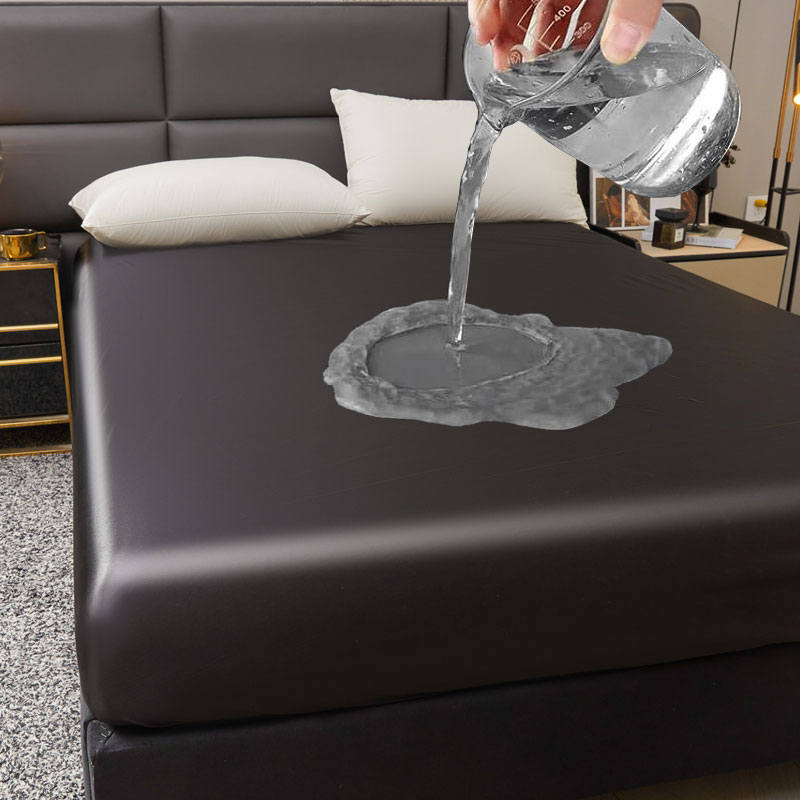 Fitted Bed Sheets Deep Pocket - Premium %100 Su Geçirmez Yatak Koruyucu,
