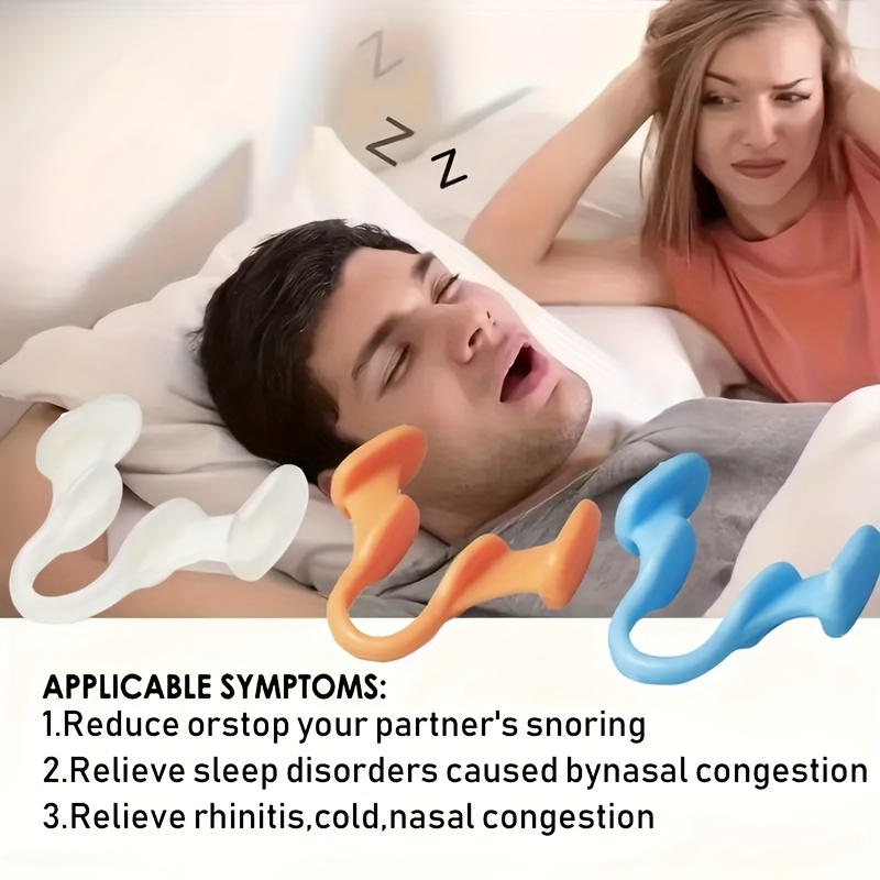 Anti Snore Contour Pillow - 2-10 adet Silikon Uyku Yardımı Burun