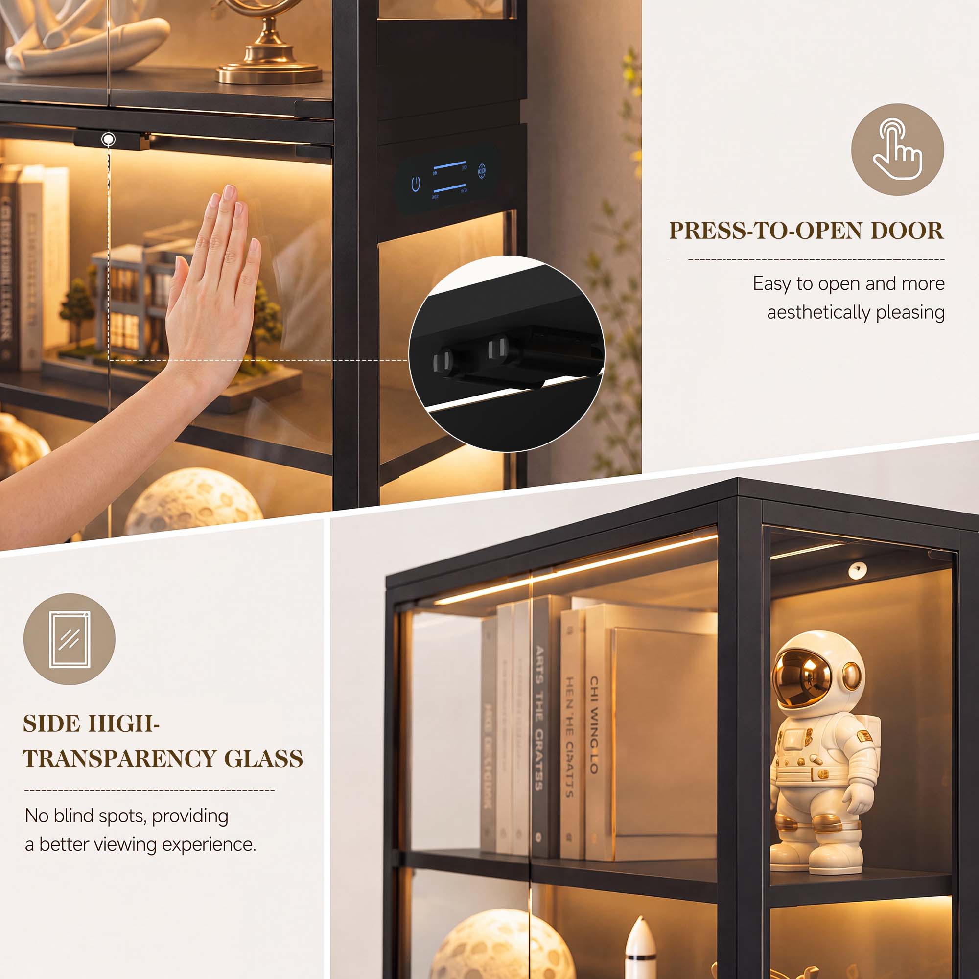 TCGBKAF 5 Katmanlı Cam Kapılı  - Lighting incelemesi ve fiyatı