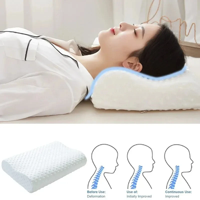 Bellek Pamuk Yastık Uyku için  - Memory Foam Orthopedic Pillow Neck Pain incelemesi ve fiyatı