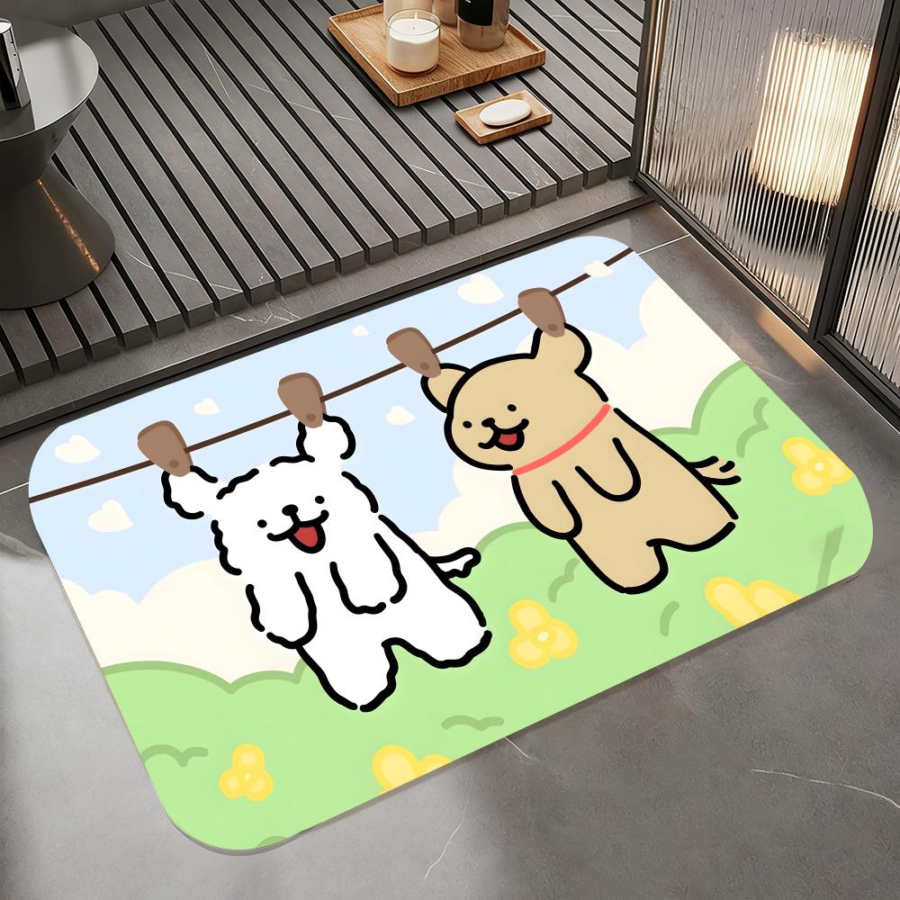 Anime L-LINE FRIENDS Köpek Yav - Quick Dry Diatomite Bath Mat incelemesi ve fiyatı