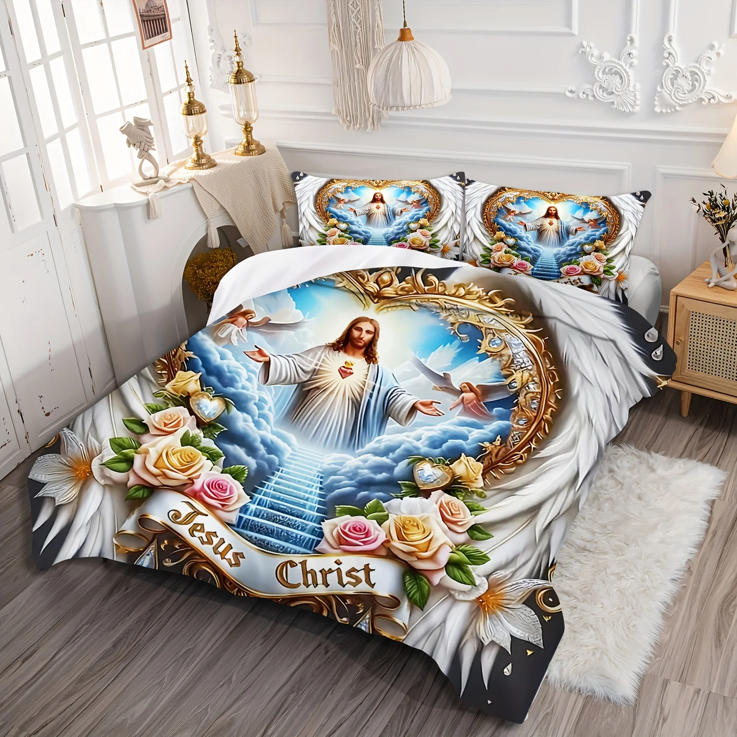 Kutsal Adanmışlık Kanatları Ça - Duvet Cover Sets With Zipper incelemesi ve fiyatı