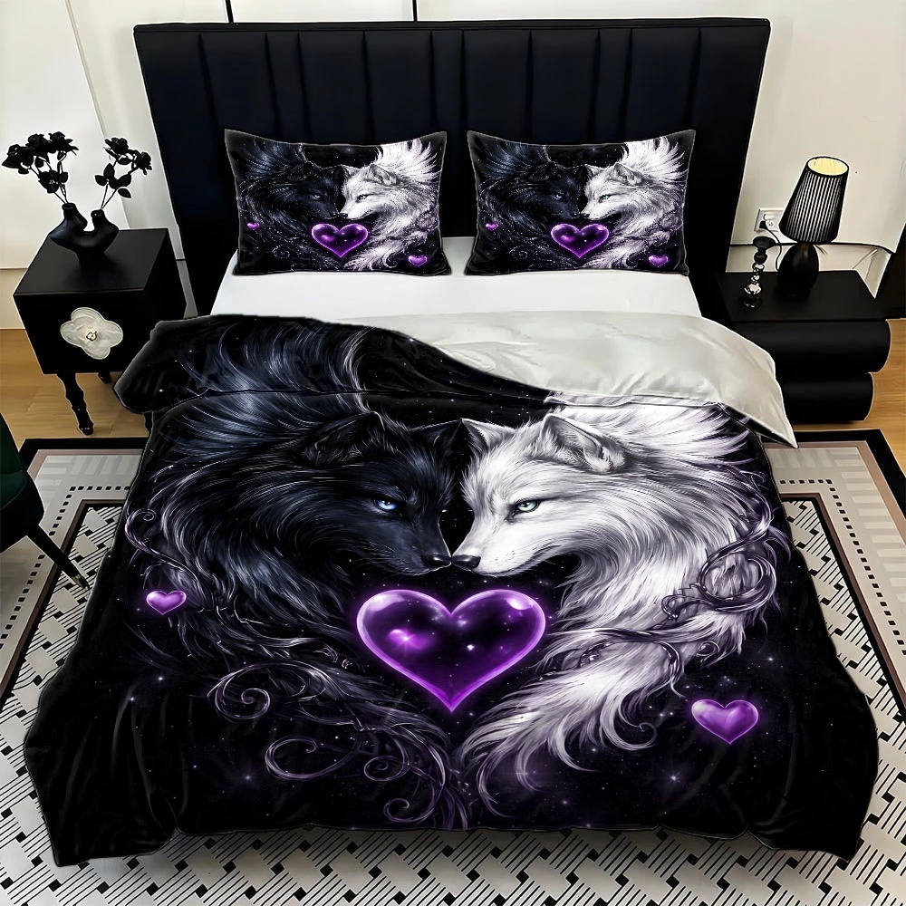 3 Parça Çok Satan Siyah Beyaz  - Duvet Cover Sets With Zipper incelemesi ve fiyatı