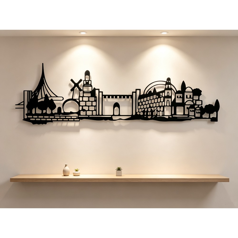 CIFBUY Metal Duvar Sanatı Kudü - Home Decor incelemesi ve fiyatı