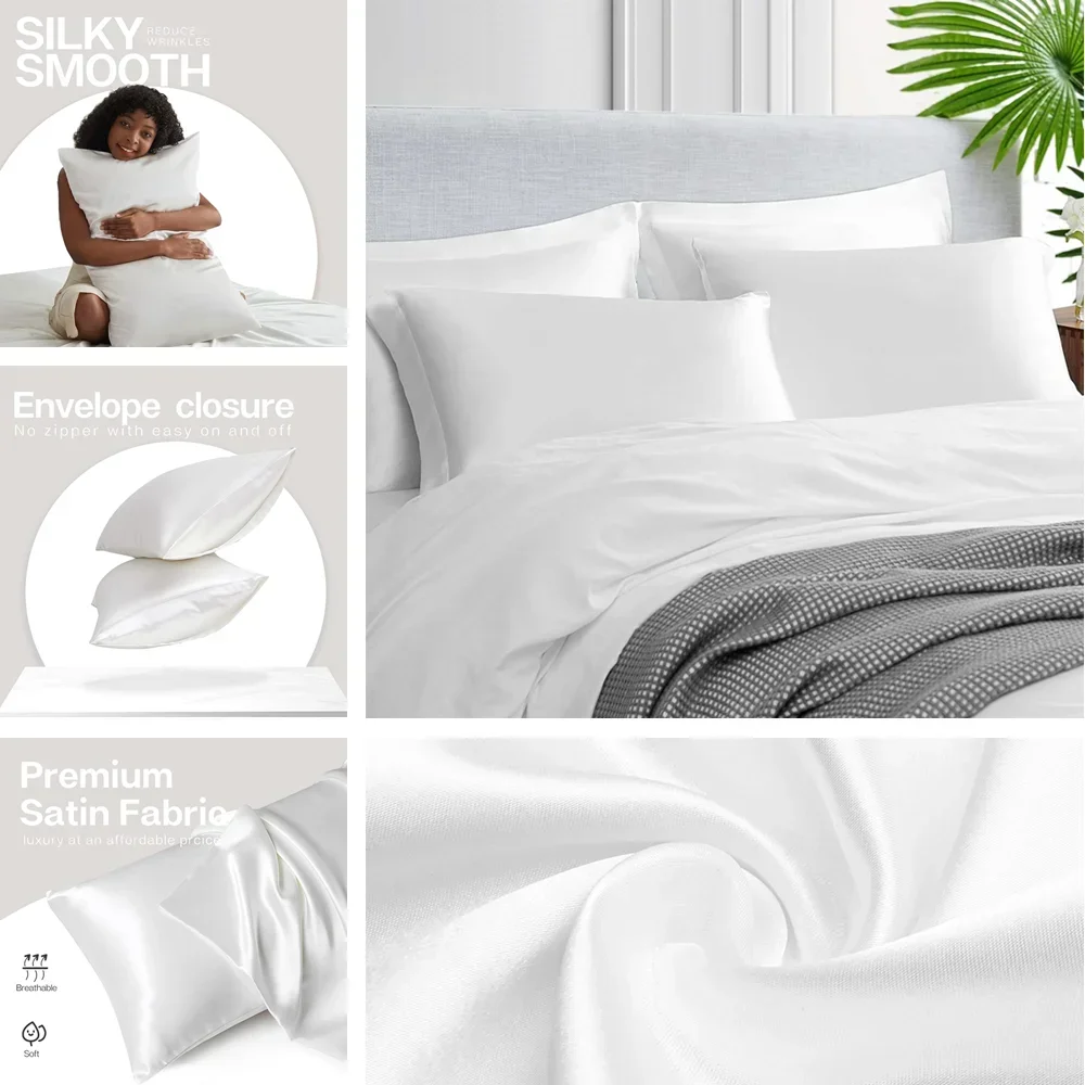 Saç ve Cilt için 2'li Paket Sa - Satin Silk Pillowcase Hair Skin incelemesi ve fiyatı