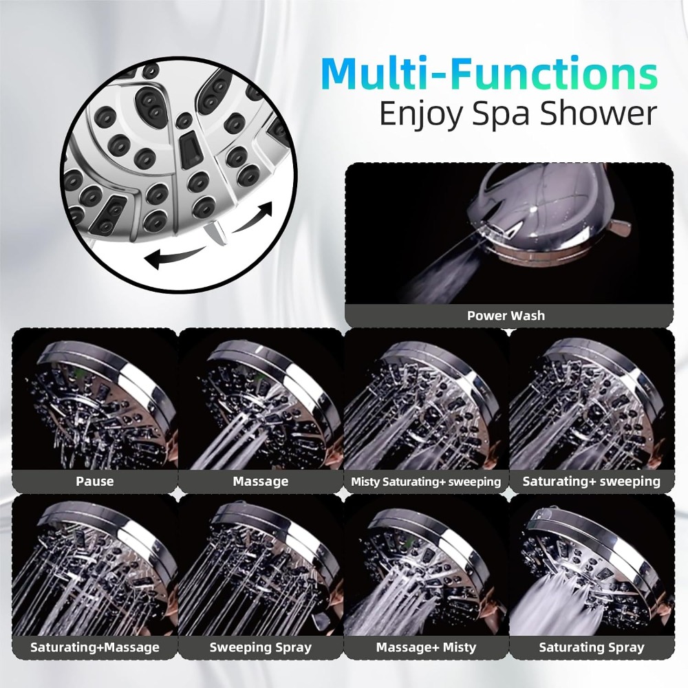 10 Fonksiyonlu Yüksek Basınçlı - High Pressure Shower Head Handheld incelemesi ve fiyatı