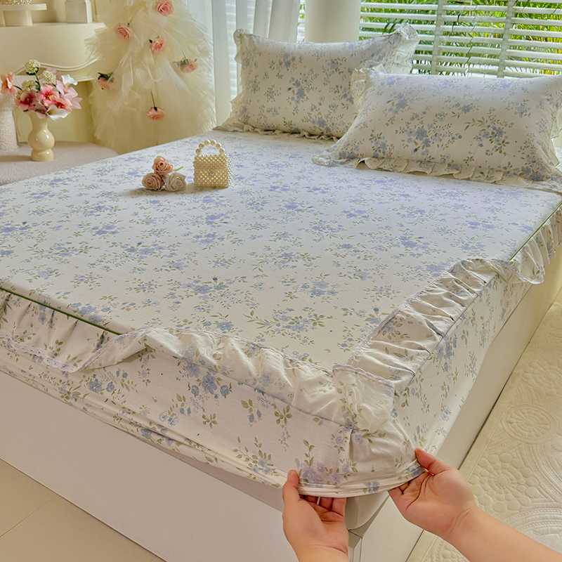 %100 Pamuk Çiçek Desenli Fırfı - Fitted Bed Sheets Deep Pocket incelemesi ve fiyatı