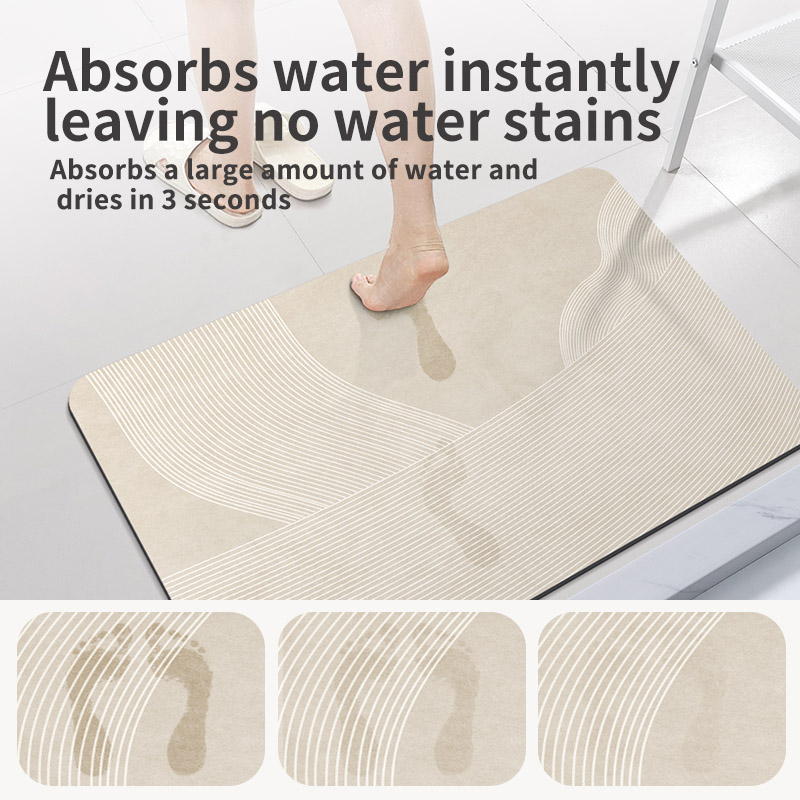 Diyatomit ayak paspası banyo p - Quick Dry Diatomite Bath Mat incelemesi ve fiyatı