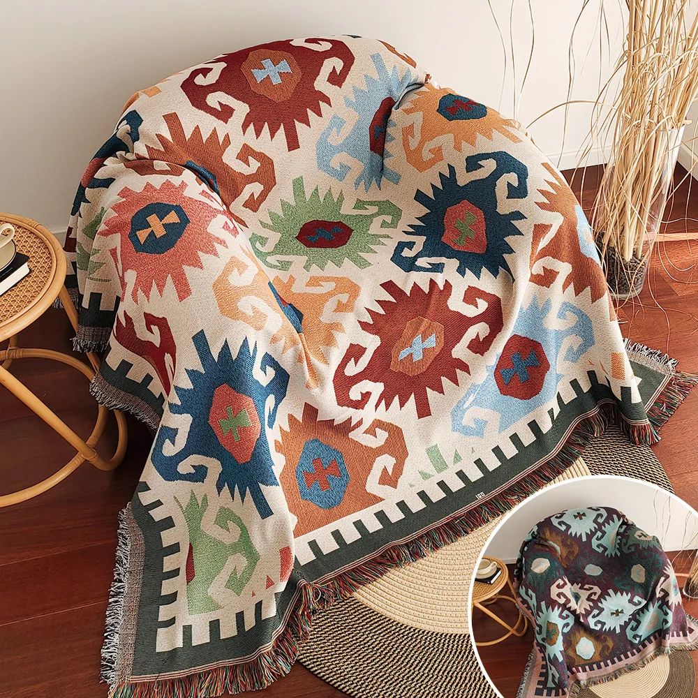 Yeni Kanepe Battaniyesi, Saçak - Boho Throw Blanket Fringe incelemesi ve fiyatı