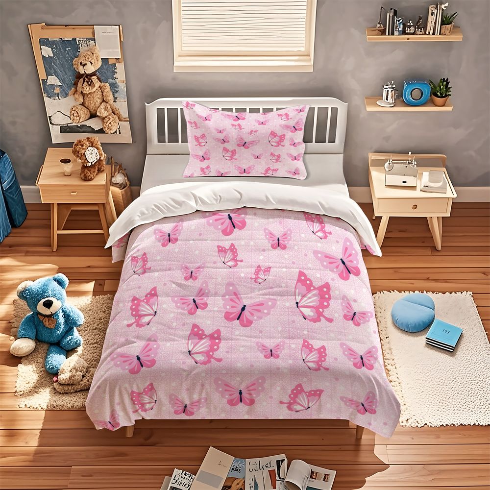 Kelebek Nevresim Takımı Esteti - Aesthetic Floral Duvet Cover incelemesi ve fiyatı