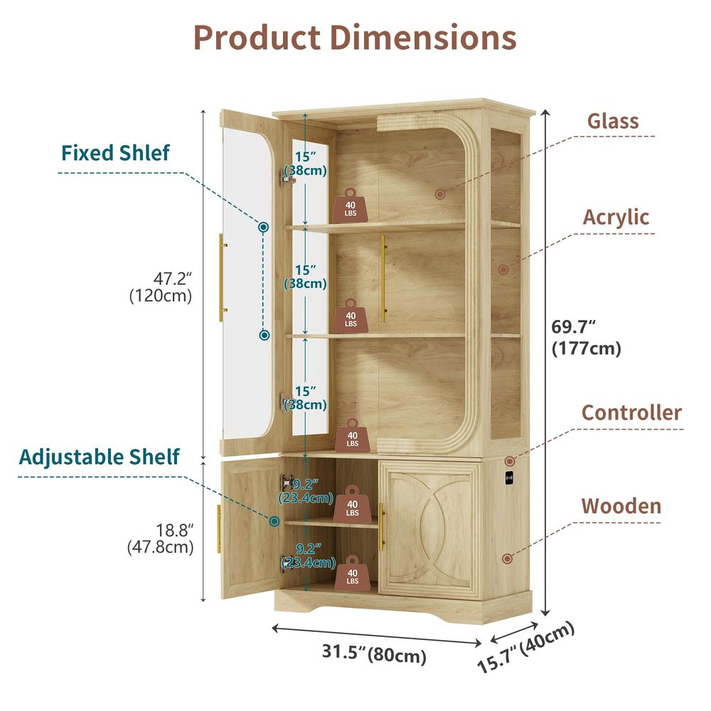 Cam Kapılı ve Depolama Raflı V - Storage & Organization incelemesi ve fiyatı