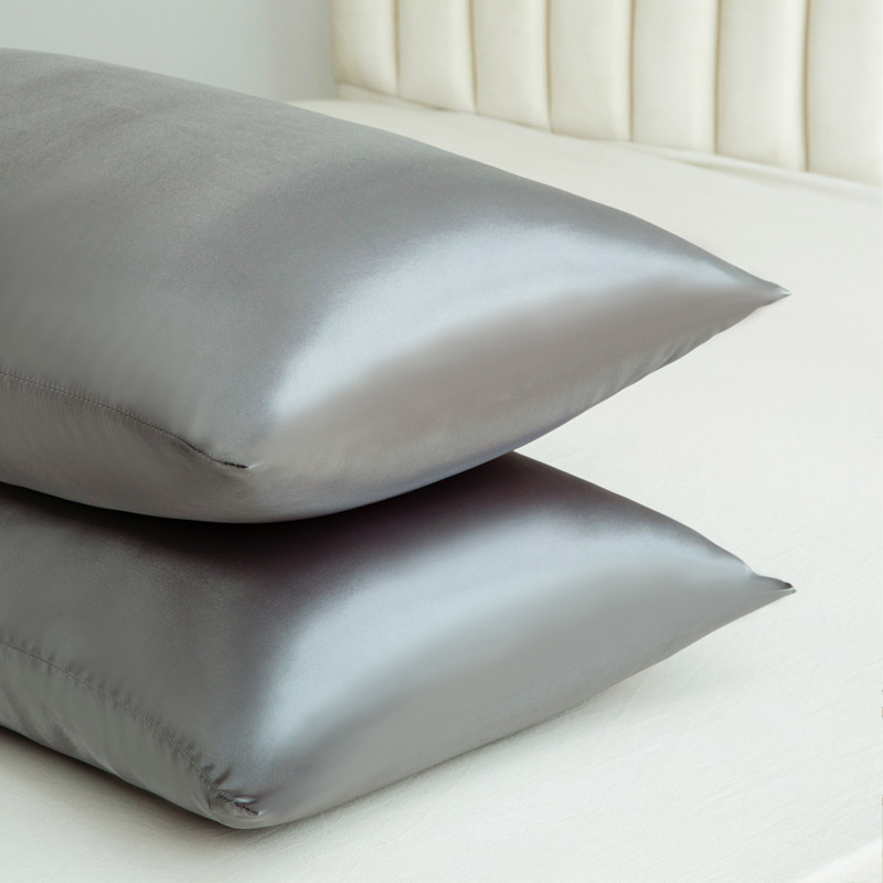 Solid Color Satin Pillowcase f - Satin Silk Pillowcase Hair Skin incelemesi ve fiyatı