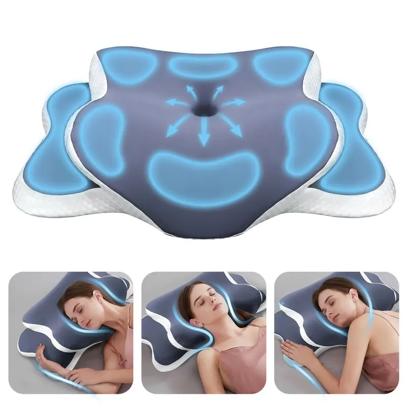 Hafızalı Köpük Yastık Servikal - Memory Foam Orthopedic Pillow Neck Pain incelemesi ve fiyatı