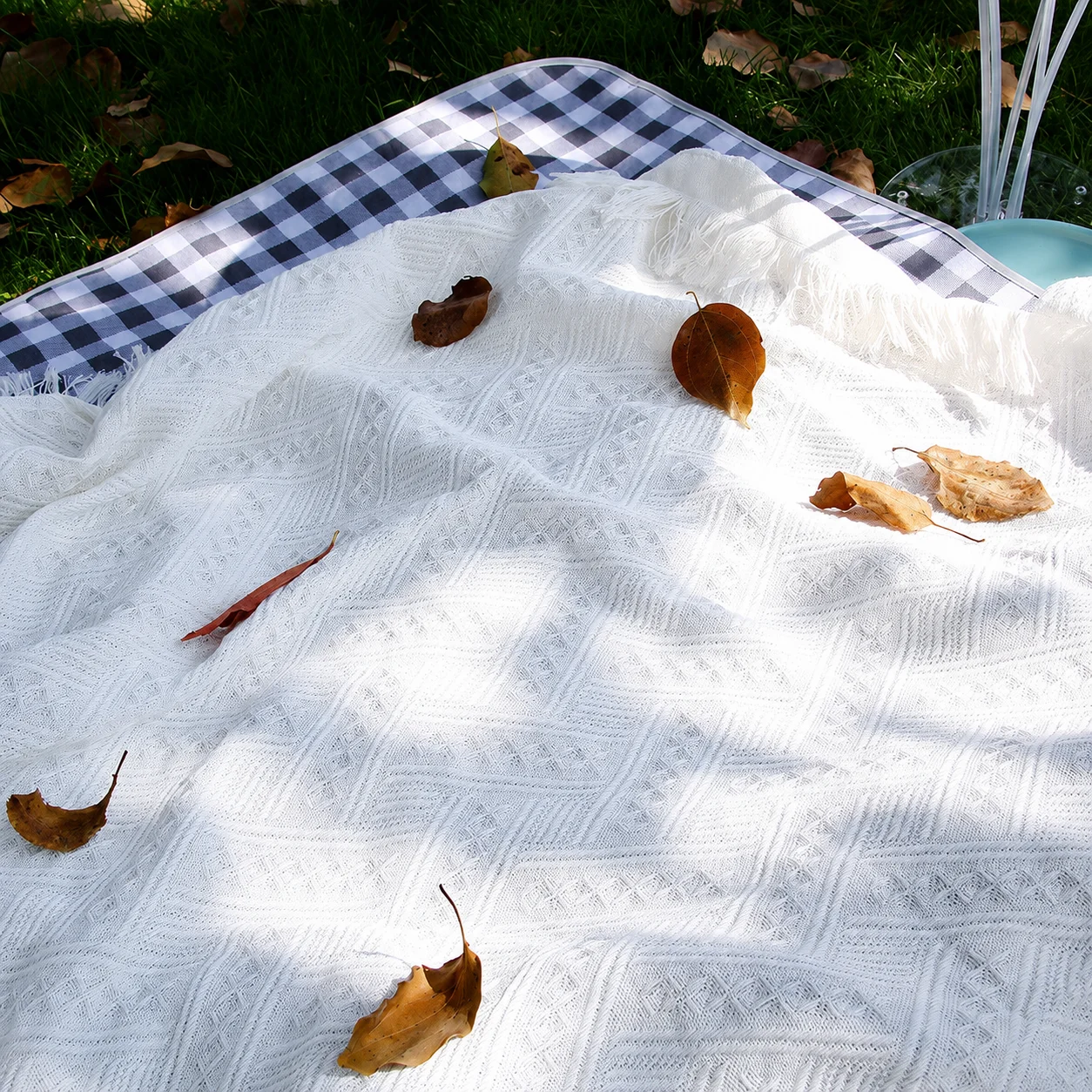 Boho Piknik Örtüsü Açık Hava K - Boho Throw Blanket Fringe incelemesi ve fiyatı