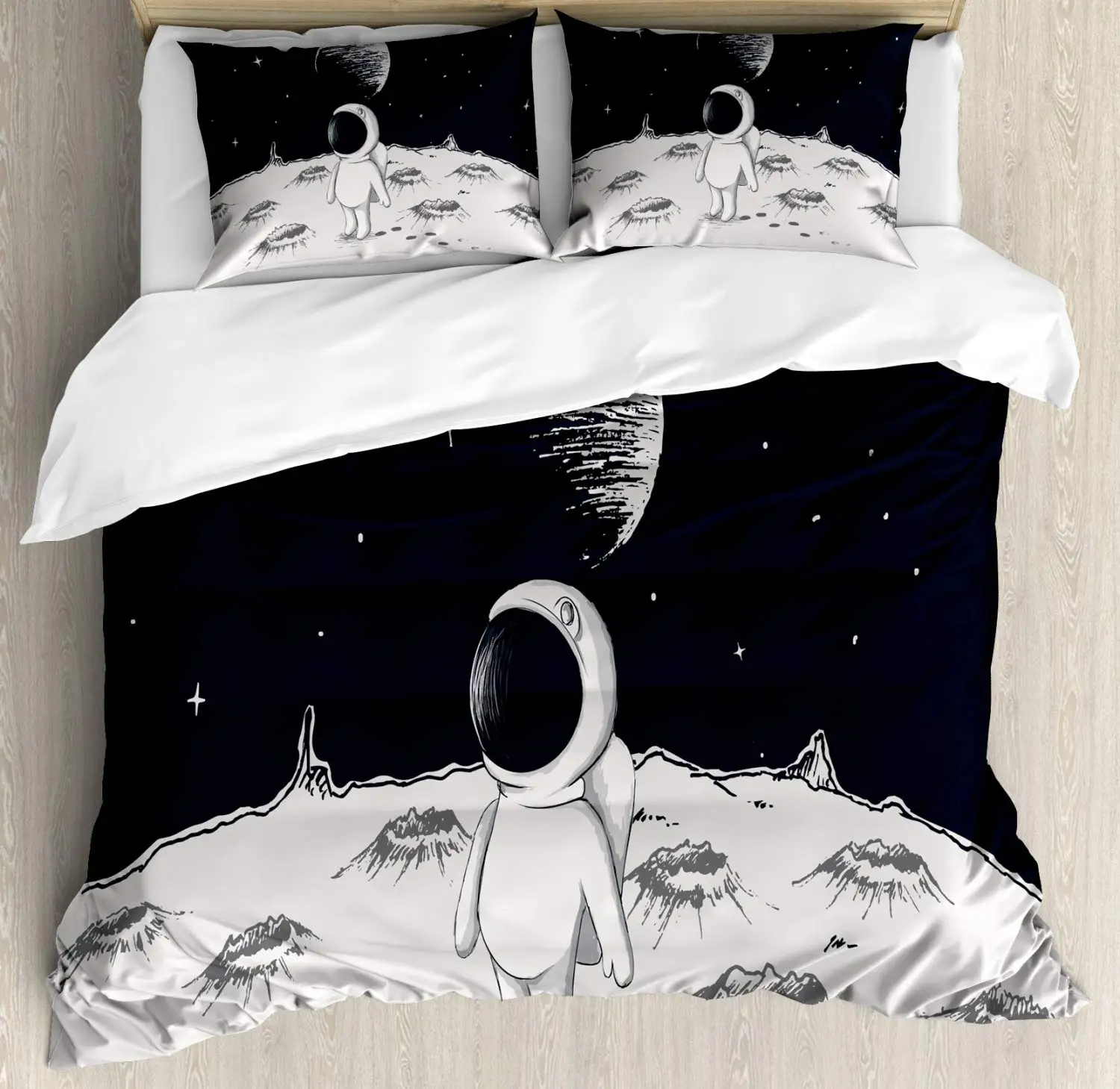 Astronot Nevresim Takımı Karik - Duvet Cover Sets With Zipper incelemesi ve fiyatı