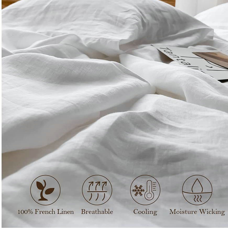 %100 Keten Yumuşak Çarşaflar,  - Fitted Bed Sheets Deep Pocket incelemesi ve fiyatı
