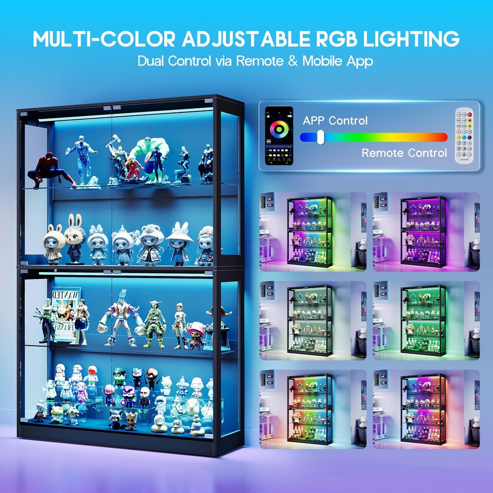 LED Işık Şeritli Dolap, Cam Ka - Lighting incelemesi ve fiyatı