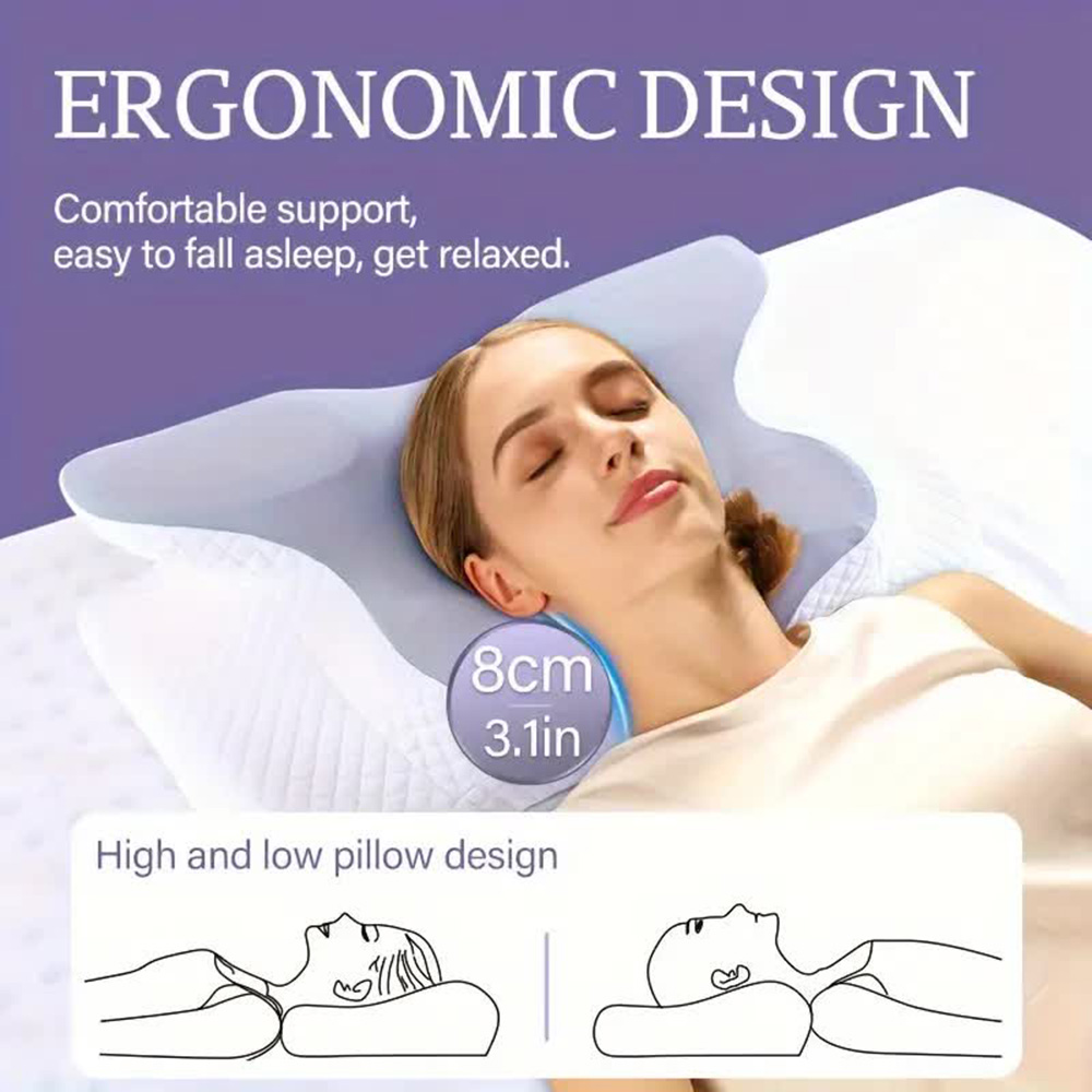 Hafızalı Köpük Yastıklar Keleb - Memory Foam Orthopedic Pillow Neck Pain incelemesi ve fiyatı