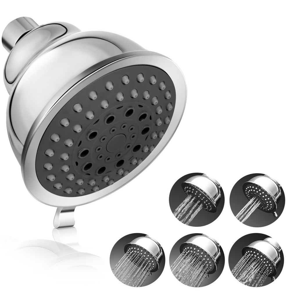 1 adet banyo duş başlığı 5 vit - High Pressure Shower Head Handheld incelemesi ve fiyatı