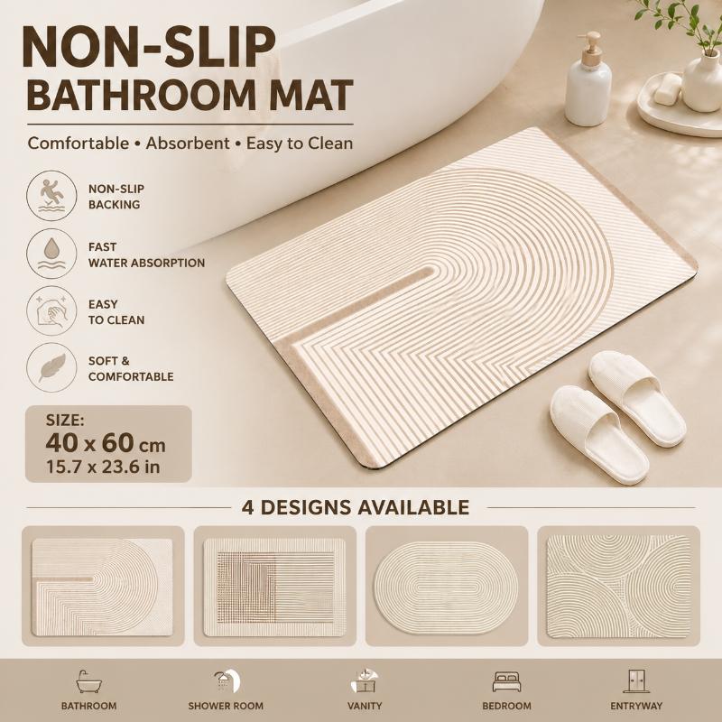 Diatomit Banyo Paspası Hızlı K - Quick Dry Diatomite Bath Mat incelemesi ve fiyatı