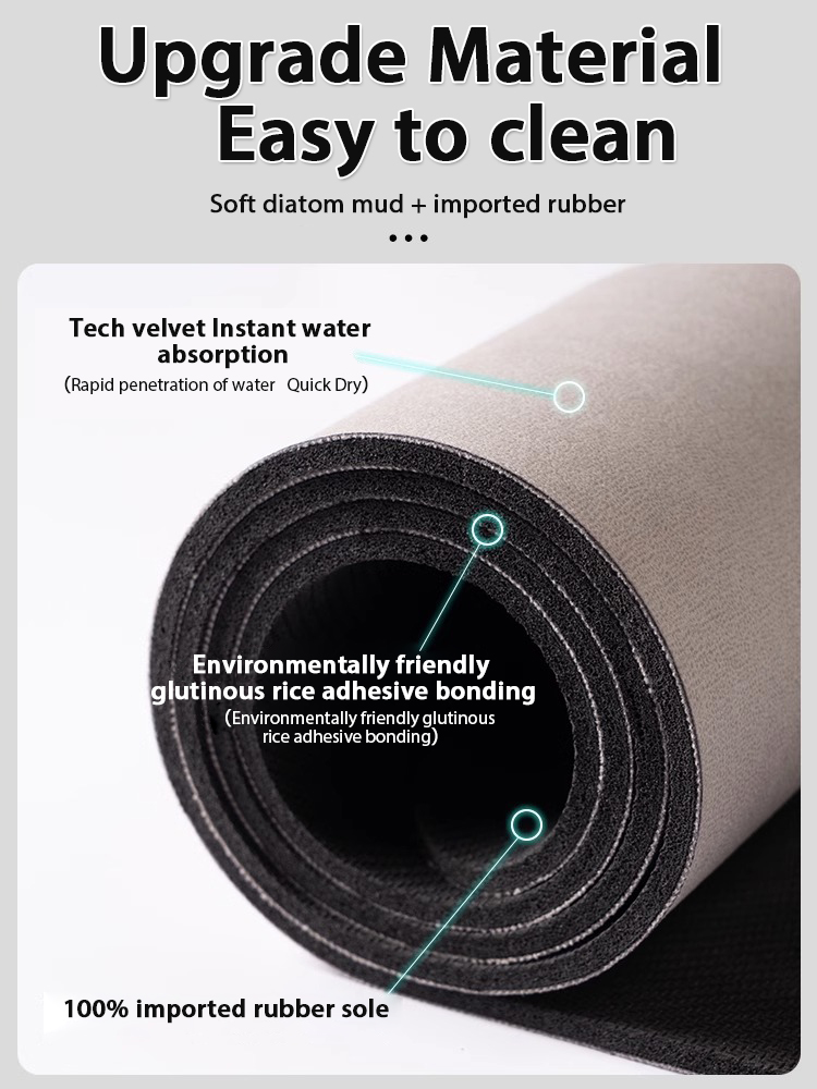 İskandinav Geometrik Diyatomit - Quick Dry Diatomite Bath Mat incelemesi ve fiyatı