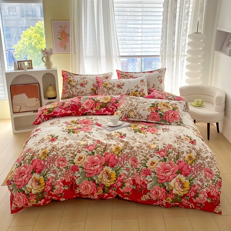 Çiçekli Fermuarlı Nevresim Tak - Duvet Cover Sets With Zipper incelemesi ve fiyatı