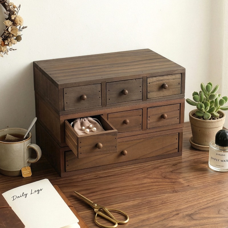 Ahşap Masaüstü Saklama Kutusu  - Storage & Organization incelemesi ve fiyatı