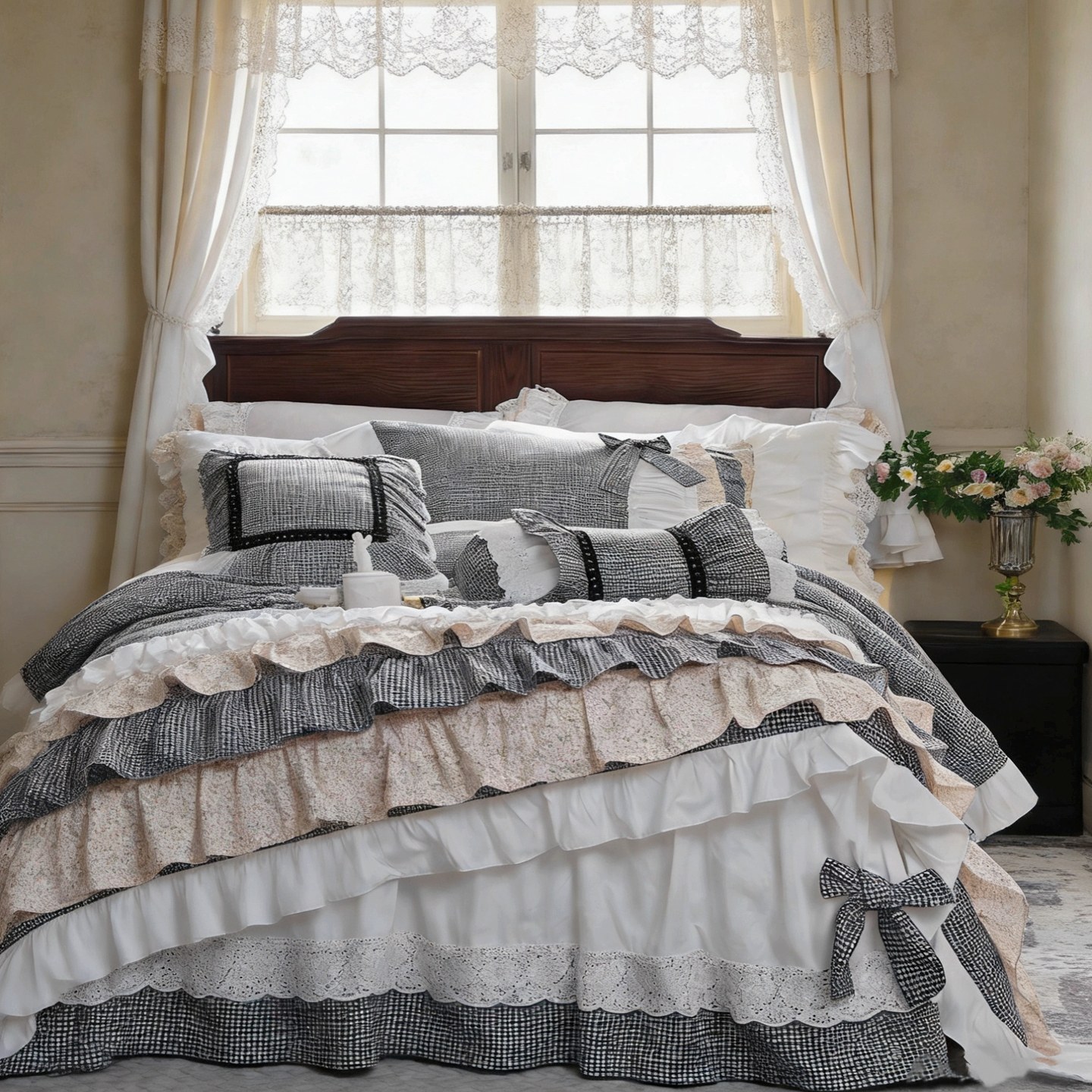 Kır Evi Tarzı Yatak Örtüsü Set - Aesthetic Floral Duvet Cover incelemesi ve fiyatı