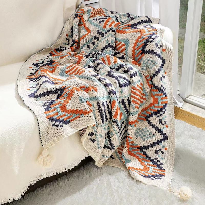 Boho Güneybatı Sahteşarlı Batt - Boho Throw Blanket Fringe incelemesi ve fiyatı