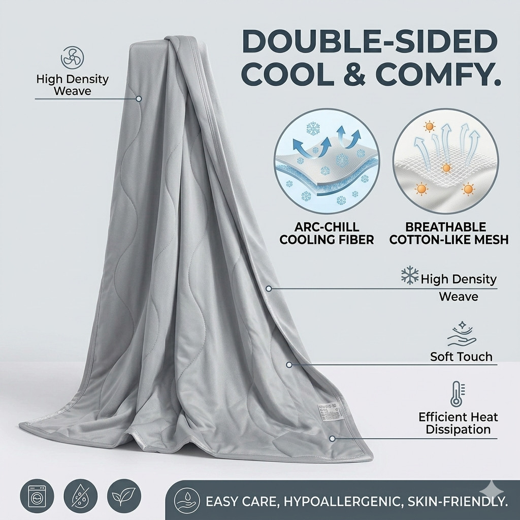 Sıcak Uyuyanlar İçin Hafif, Ne - Cooling Blanket Hot Sleepers incelemesi ve fiyatı